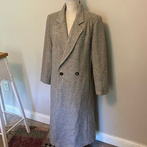 1970’s or 80’s Vintage Wool Coat with Union Label